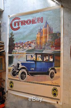 Citroën automobile modèle années 1930 par Pierre Louys