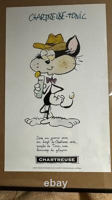 Collection Absolue Série Complète 3 Affiches CHARTREUSE Cocktails