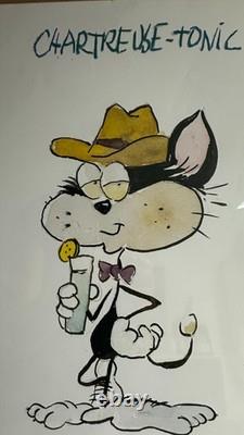 Collection Absolue Série Complète 3 Affiches CHARTREUSE Cocktails