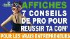 Comment Cr Er Une Affiche Pub Efficace 7 Conseils De Pro