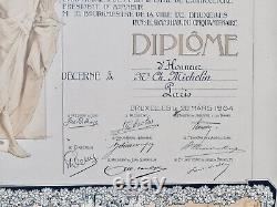 Diplôme D'honneur, Expo Internationale De Bruxelles 1904 Ch. Michelin, Brasserie