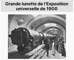 Exceptionnel Panonceau La Grande Lunette Exposition Universelle Paris 1900