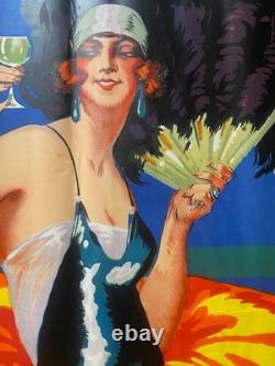 Fap Anis Original Vintage Liquor Poster c1920 by Maurice Delval