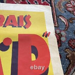 Fernand BOURGEOIS Affiche Litho 1955 C. A. P. APT COMPTOIR AGRICOLE PROVENCAL RARE