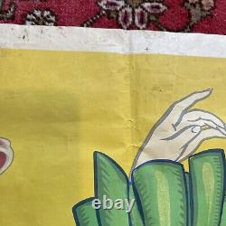 Fernand BOURGEOIS Affiche Litho 1955 C. A. P. APT COMPTOIR AGRICOLE PROVENCAL RARE