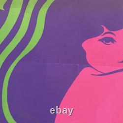 GILLES MONET Affiche Originale YARDLEY Shado 1960 Psychédélique Mod Pop ABÉTAT