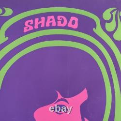 GILLES MONET Affiche Originale YARDLEY Shado 1960 Psychédélique Mod Pop ABÉTAT