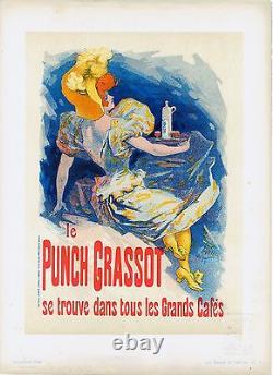 G 44-maîtres De L'affiche-pl. 5-chéret-le Punch Grassot-original -1896