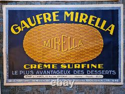 Gaufre Mirella ancien affiche 1925