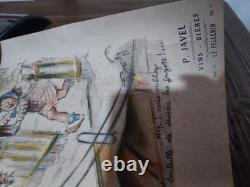 Germaine Bouret, Affiche ancienne, affiche publicitaire