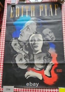 Grande Affiche Ancienne Edith Piaf