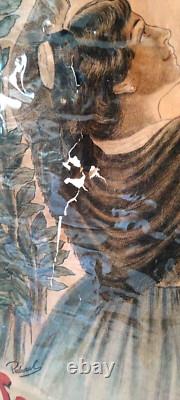 Grande Affiche Ancienne Ste Marseillaise Emprunt Liberation 1918 Perbural