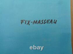 Grande affiche originale loterie nationale 1956 156 cm x 115,5 cm Fix-Masseau