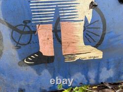 Grandes tôles publicitaire FRIGECO ancienne