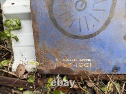 Grandes tôles publicitaire FRIGECO ancienne