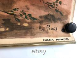 Hélène Poirier Lot De 5 Affiches Scolaires 1950