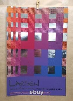 Jack Lenor Larsen Expo Musée Art Décoratif Paris Louvre Affiche Poster Original