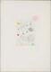 Joan Miro Lithographie Composition 45 X 32 Cm