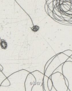 Joan Miro Lithographie Composition 45 X 32 CM