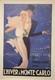 L'hiver à Monte Carlo Reedition 1970/80 D'après Jean Gabriel Domergue 1937