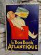 Le Bon Bock Atlantique Bière/carton Publicitaire Ancien