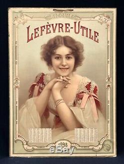 Lefèvre-Utile Panonceau lithographié 1898 / LU