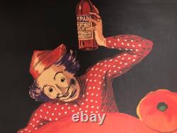 Leonetto Cappiello, 1950 Spiritello Campari Affiche Originale Cm 140 X 100