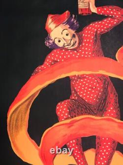 Leonetto Cappiello, 1950 Spiritello Campari Affiche Originale Cm 140 X 100