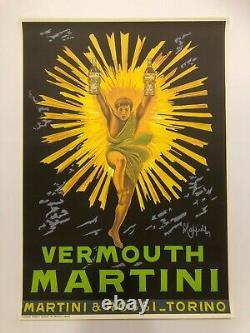 Leonetto Cappiello, c. A. 70s Vermouth Martini Original Vintage Affiche