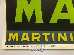 Leonetto Cappiello, c. A. 70s Vermouth Martini Original Vintage Affiche