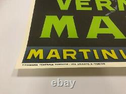 Leonetto Cappiello, c. A. 70s Vermouth Martini Original Vintage Affiche