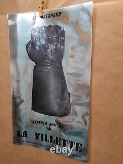 Les Bernard La Villette Paris Leather Bar Sm Bdsm Fist Affiche Poster Original