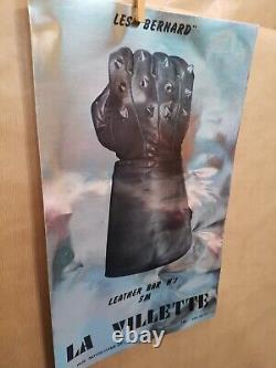 Les Bernard La Villette Paris Leather Bar Sm Bdsm Fist Affiche Poster Original