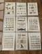 Lot 9 Affiches Anciennes Letang Fils Paris Moules P&acirc;tisseries D&eacute;co Vintage