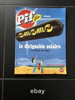 Lot De 5 Affiches Cartons Pif