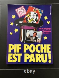 Lot De 5 Affiches Cartons Pif