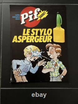 Lot De 5 Affiches Cartons Pif
