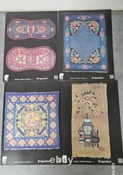Lot de 25 affiches publicitaires vintage pharmaceutiques Ergadyl