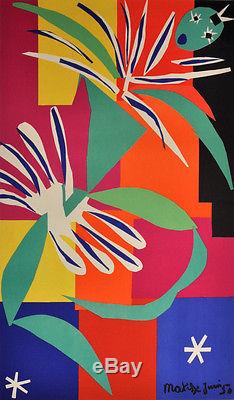 MATISSE HENRI La danseuse créole II, 1965. Affiche avant la lettre. Arches. Mourlot