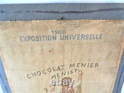 Mouchoir Tissu Exposition Universelle 1900 Chocolat Menier Firmin Bouisset