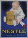 Nestle Affiche Originale Entoilée Litho Jean D'ylen 1929 122x163cm