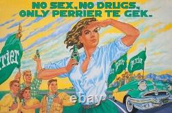 No Sex, No Drugs, Only Perrier te Gek