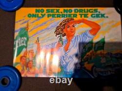 No Sex, No Drugs, Only Perrier te Gek