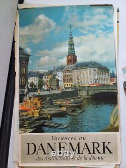 Norway Sweden Finland Danmark 17 affiches anciennes/original vintage posters