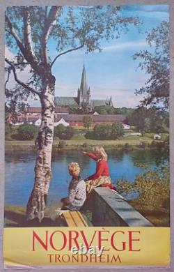 Norway Sweden Finland Danmark 17 affiches anciennes/original vintage posters