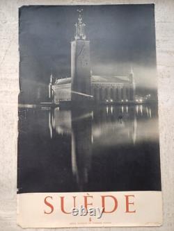 Norway Sweden Finland Danmark 17 affiches anciennes/original vintage posters