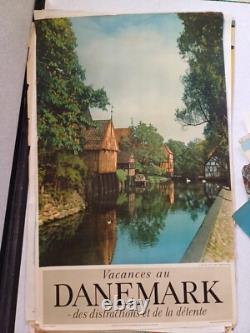 Norway Sweden Finland Danmark 17 affiches anciennes/original vintage posters