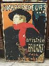 Original Affiche Rare Ambassadeurs Aristide Bruant Henri De Toulouse Lautrec