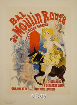 Original Poster Maitre de l'Affiche PL 53 Bal au Moulin Rouge Jules Cheret
