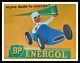Original Vintage Poster Hervé Morvan, Bp Energol, 1950, Affiche Originale